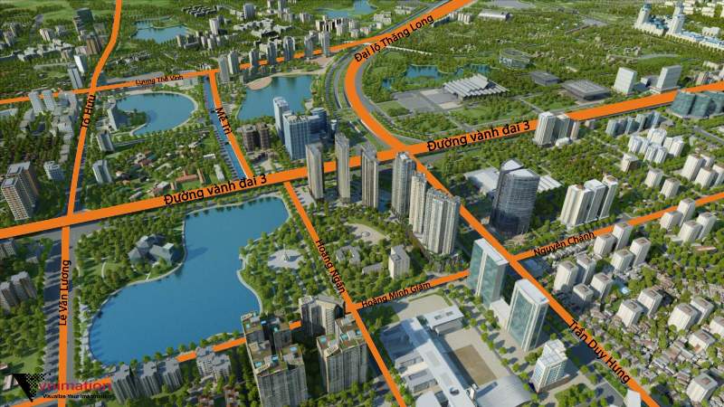 mặt bằng giao thông TDH