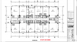 Mặt bằng tầng shophouse 360 giải phóng Imperial plaza