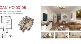 Mặt bằng căn hộ IP3 Imperial Plaza 360 giải phóng