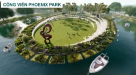 Mặt bằng tổng thể Đảo Phụng Hoàng Phoenix South dự án Aqua City
